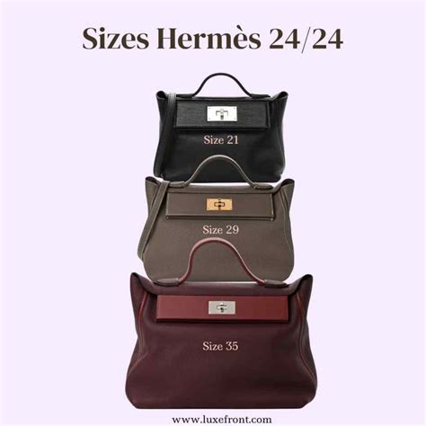 hermes 24 faubourg sizes
